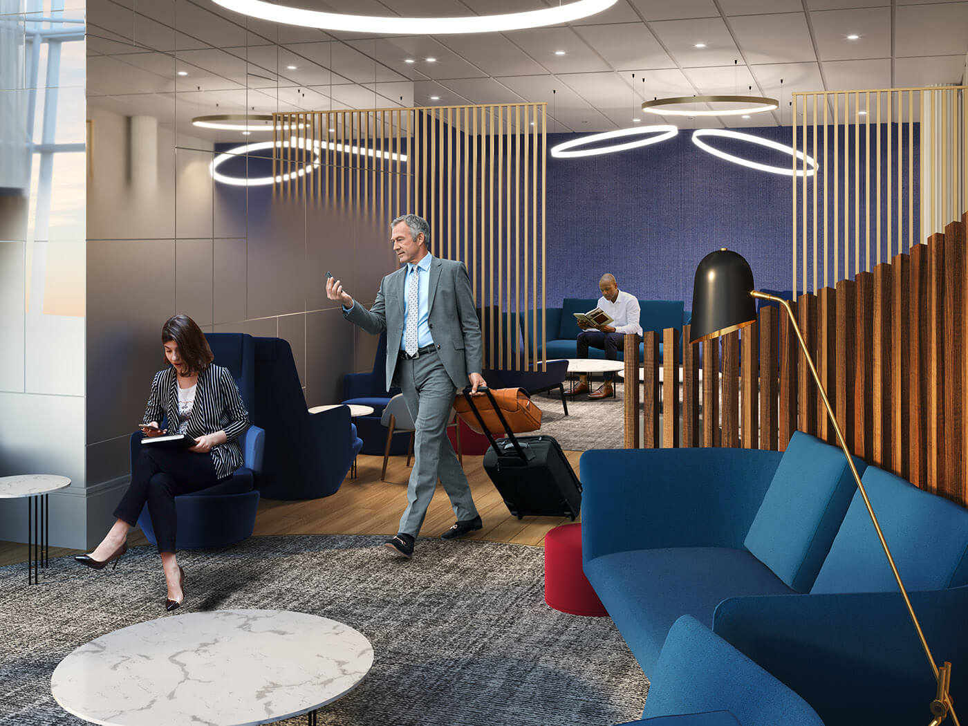 Plaza Premium Lounge Air France operated